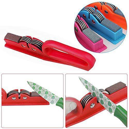 Best Manual Knife Sharpener – 3-Stage, Suction Base